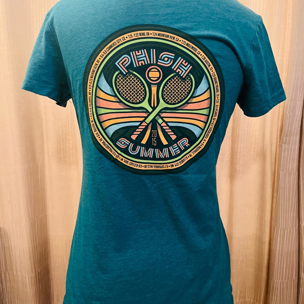 PHISH Summer Tour 2015 T Shirt V-Neck Tee